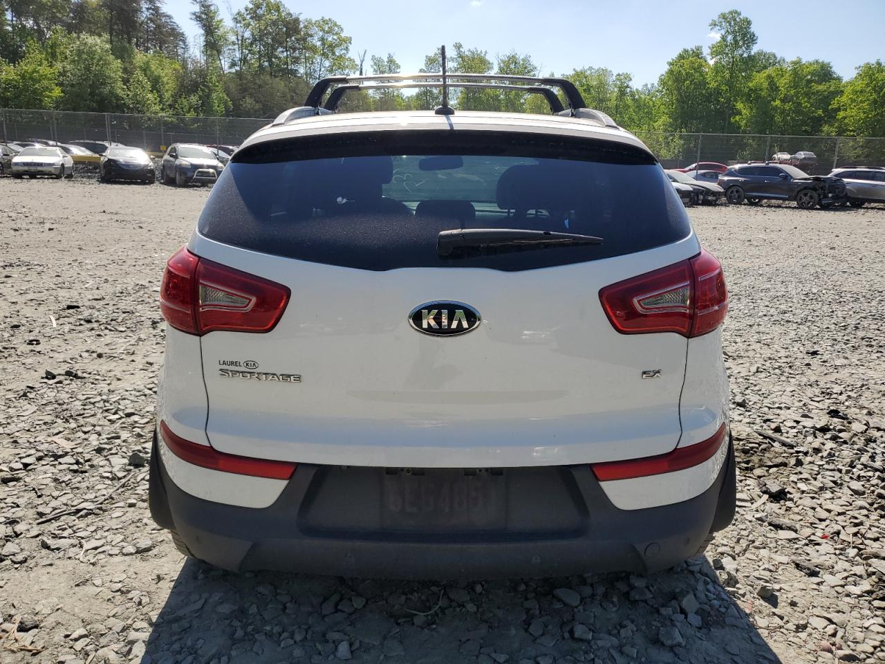 2013 Kia Sportage Ex vin: KNDPCCA20D7529081