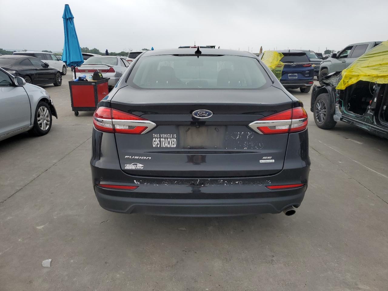 2020 Ford Fusion Se vin: 3FA6P0HD3LR221681