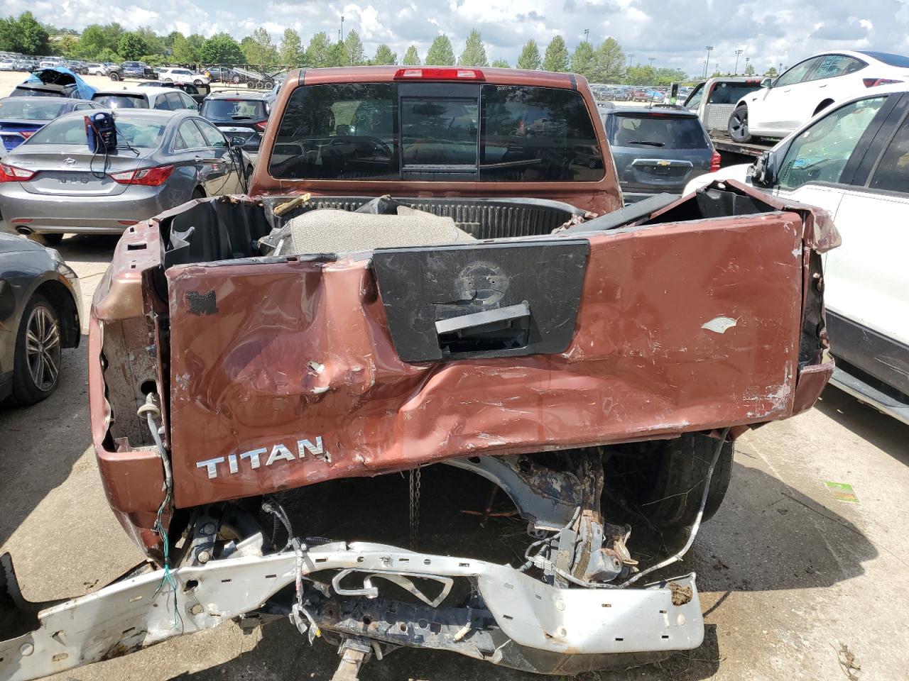 1N6AA06A14N553375 2004 Nissan Titan Xe