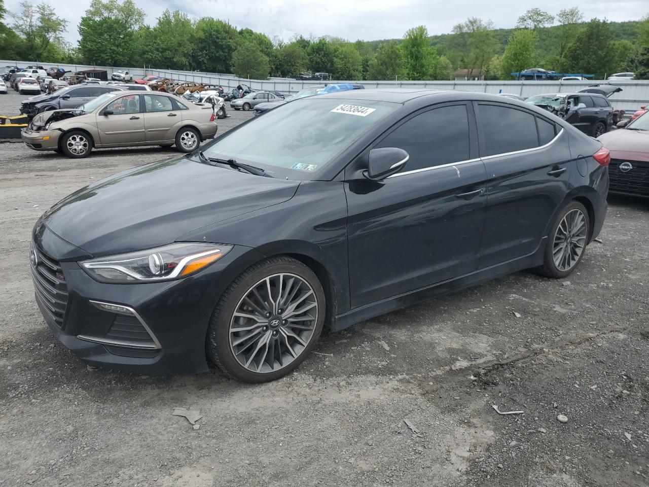 KMHD04LB1JU447156 2018 Hyundai Elantra Sport