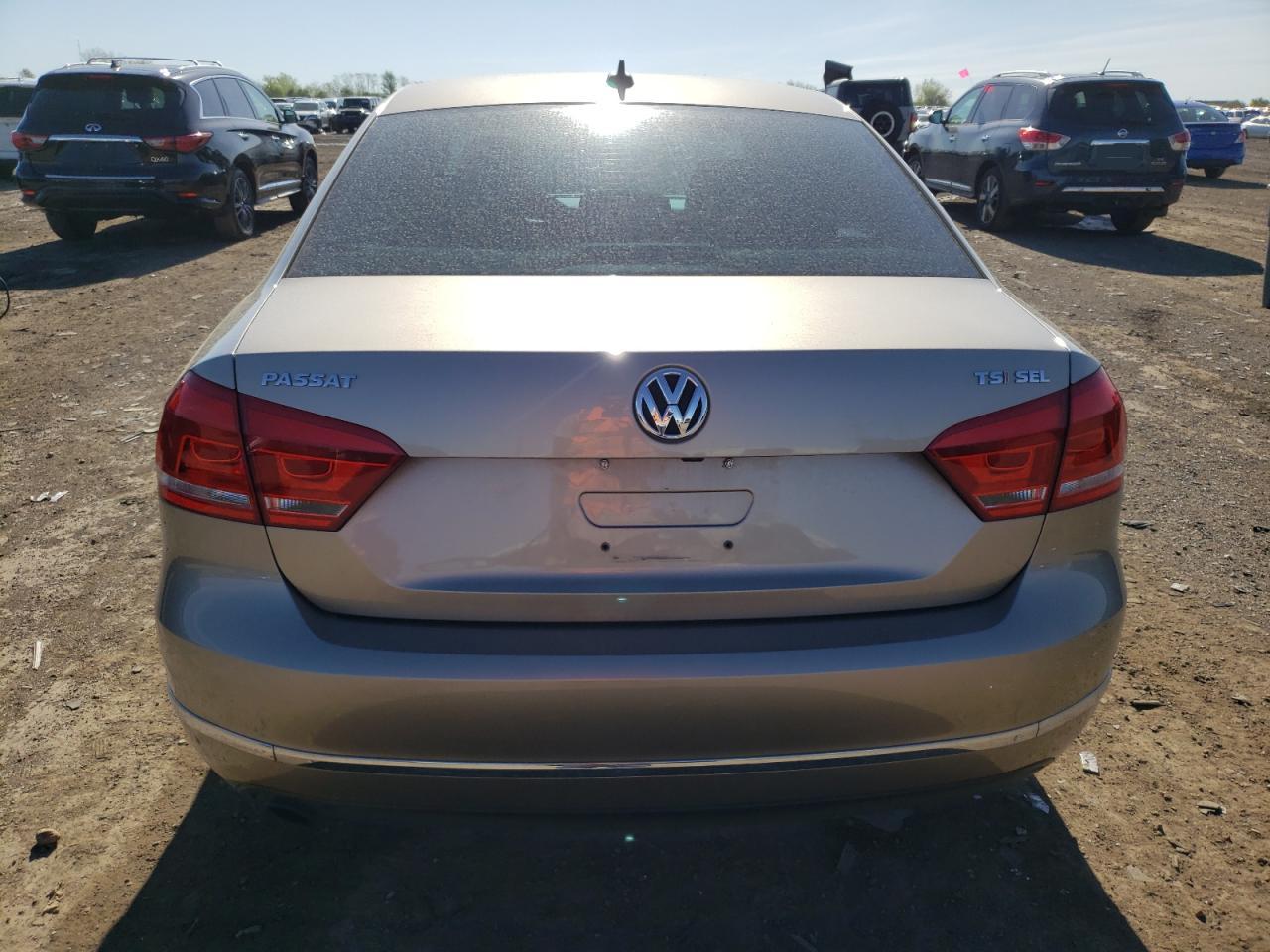 Lot #2554259945 2015 VOLKSWAGEN PASSAT SEL