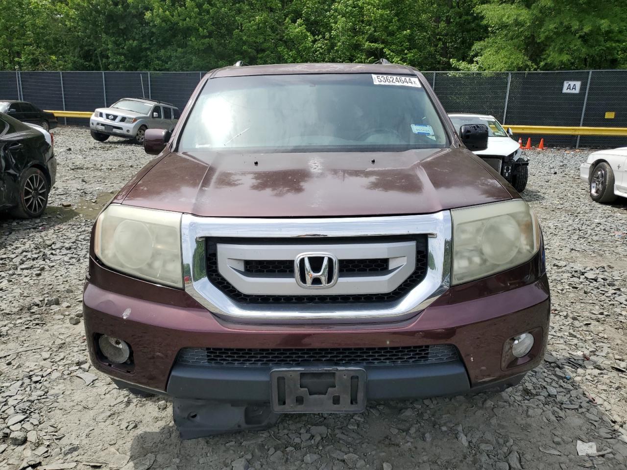 5FNYF4H58BB051419 2011 Honda Pilot Exl