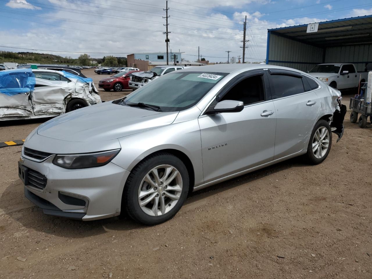 1G1ZJ5SU6HF283734 2017 Chevrolet Malibu Hybrid