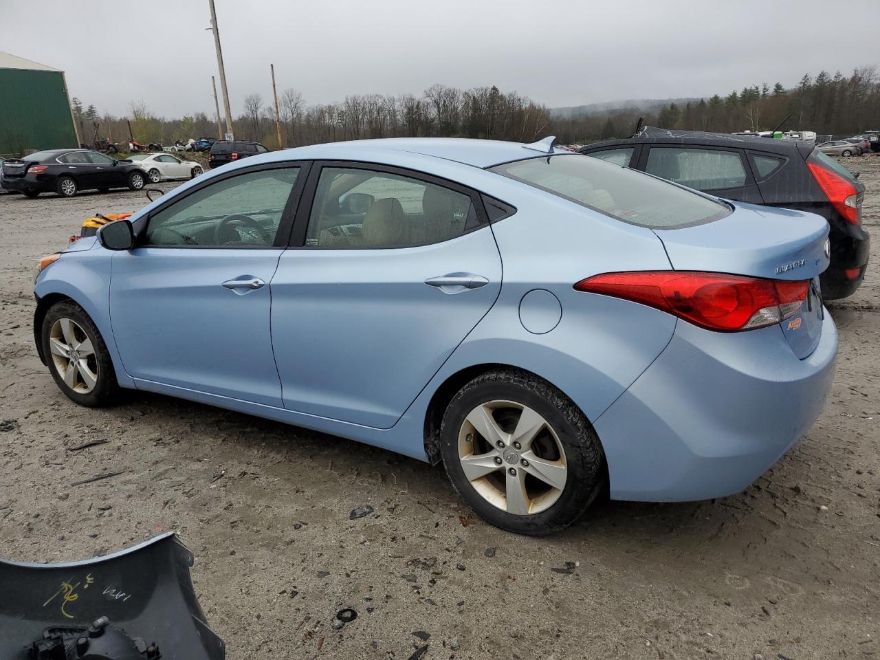 2012 Hyundai Elantra Gls vin: KMHDH4AE6CU292919