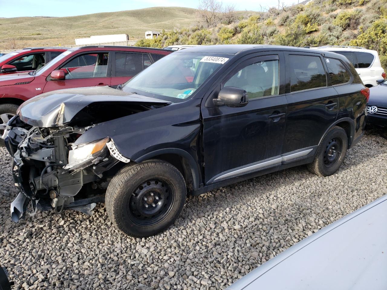 2017 Mitsubishi Outlander Es vin: JA4AZ2A31HZ042466