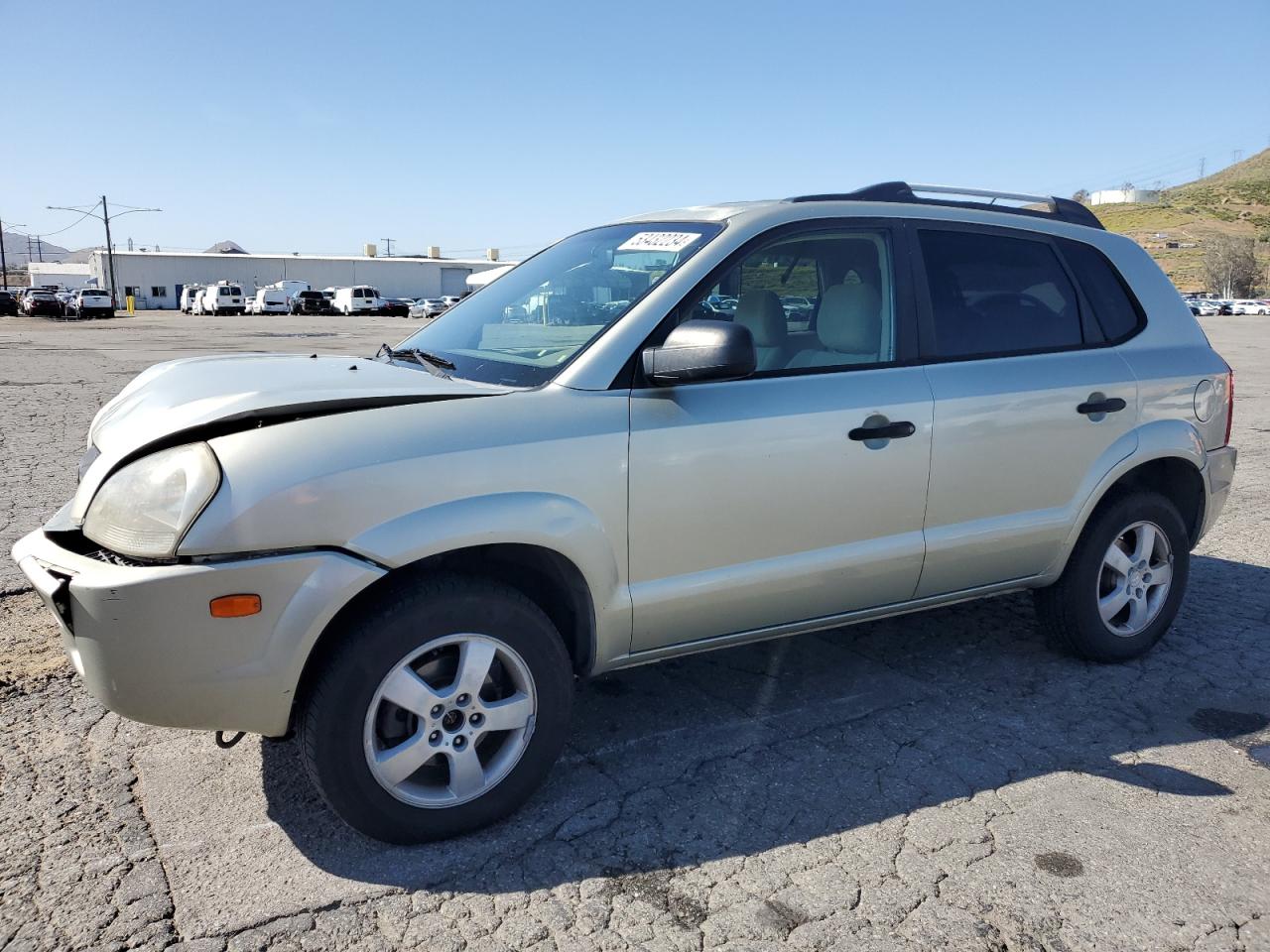 KM8JM12BX7U588503 2007 Hyundai Tucson Gls