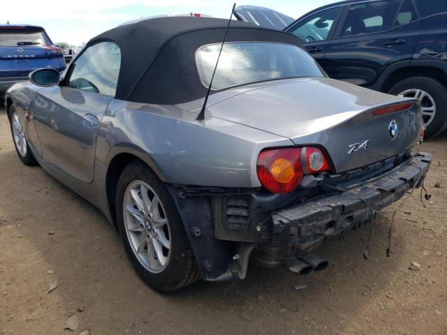 2004 BMW Z4 2.5 VIN: 4USBT33584LS50304 Lot: 52868634