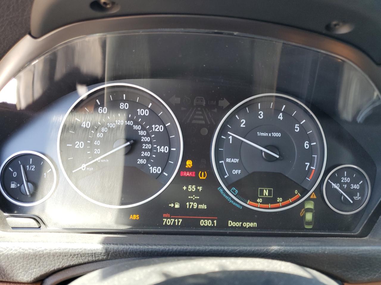 WBA3C1C52DF443204 2013 BMW 328 I Sulev