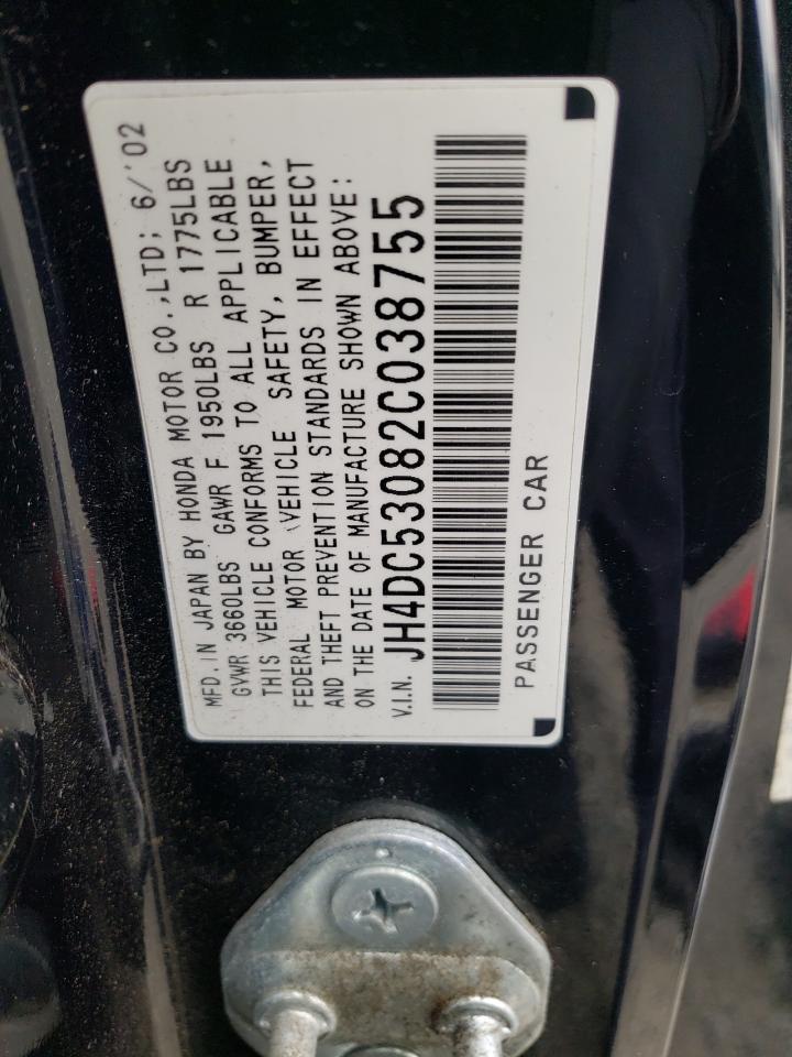 JH4DC53082C038755 2002 Acura Rsx Type-S