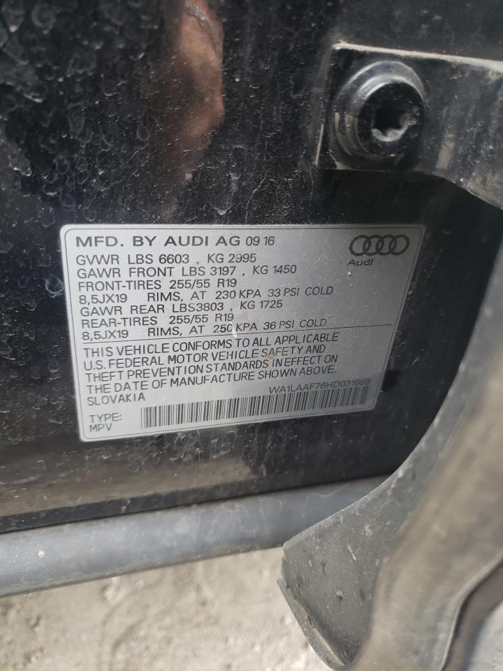 WA1LAAF76HD031689 2017 Audi Q7 Premium Plus