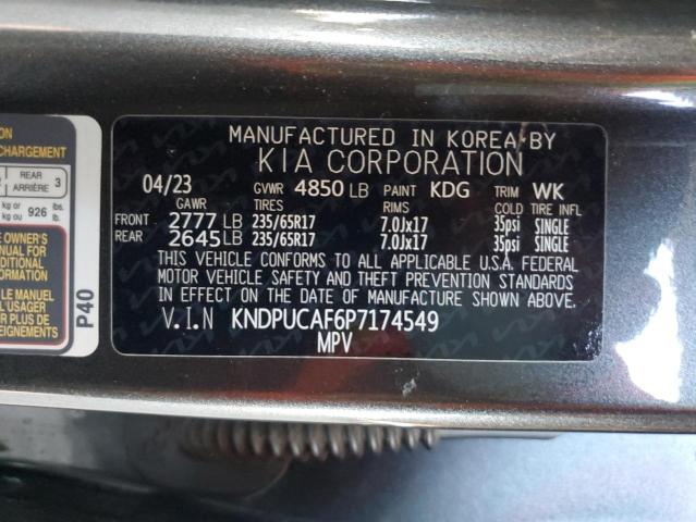 2023 Kia Sportage Lx VIN: KNDPUCAF6P7174549 Lot: 55573524