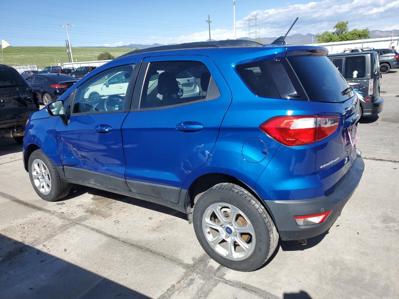 2018 Ford Ecosport Se vin: MAJ6P1UL9JC199930