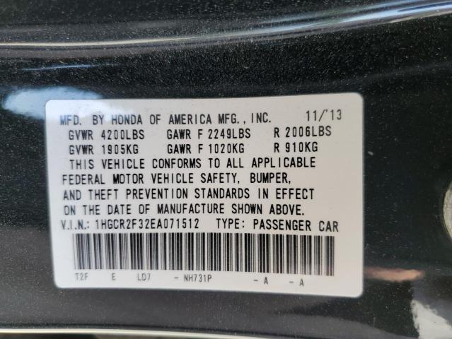 2014 Honda Accord Lx VIN: 1HGCR2F32EA071512 Lot: 55892354