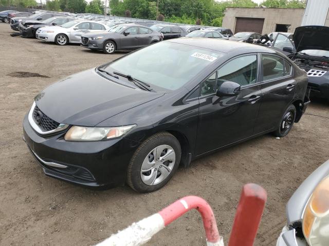 2013 Honda Civic Lx VIN: 19XFB2F50DE016263 Lot: 55911294