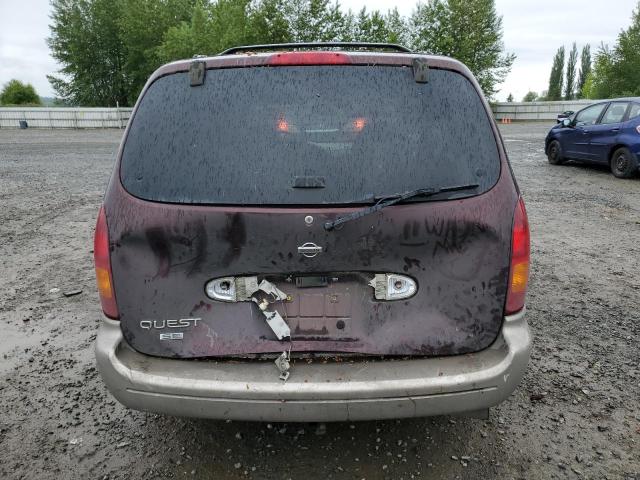 2000 Nissan Quest Se VIN: 4N2XN11T9YD819542 Lot: 56001404