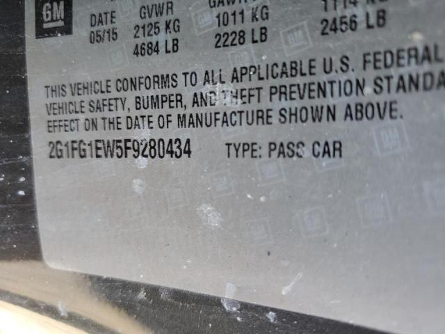 2015 CHEVROLET CAMARO SS - 2G1FG1EW5F9280434