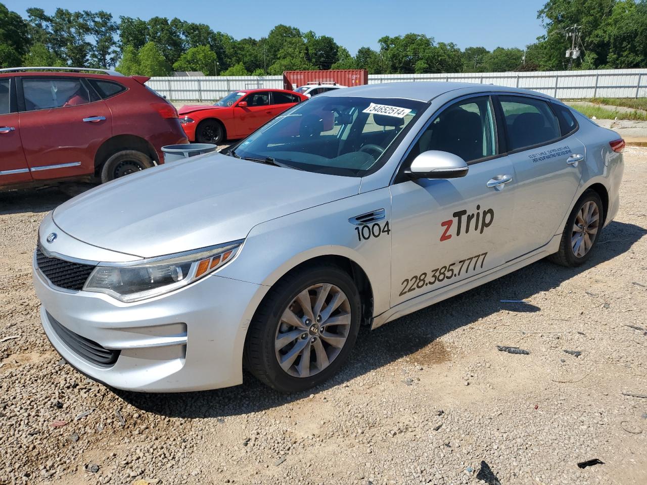 5XXGT4L33HG141397 2017 Kia Optima Lx