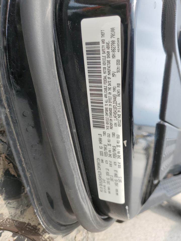 1J4FA54187L224403 2007 Jeep Wrangler Sahara