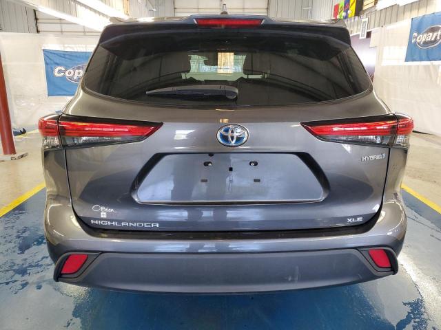 2022 Toyota Highlander Hybrid Xle VIN: 5TDGBRCH2NS553705 Lot: 53956994