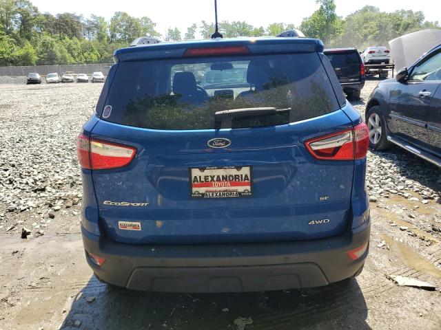 2018 Ford Ecosport Se VIN: MAJ6P1UL2JC217443 Lot: 54523654