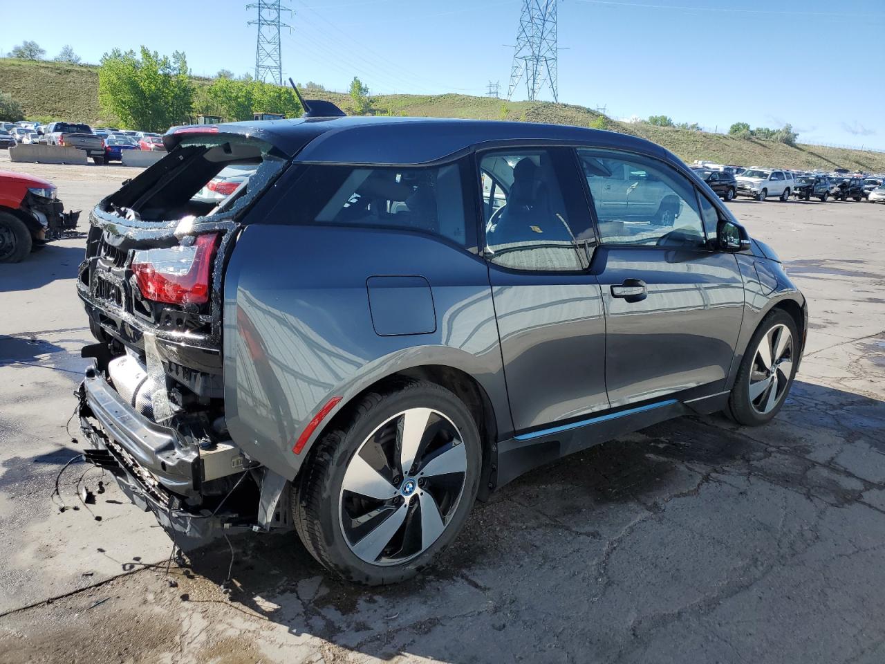 2017 BMW I3 Rex vin: WBY1Z8C54HV551707