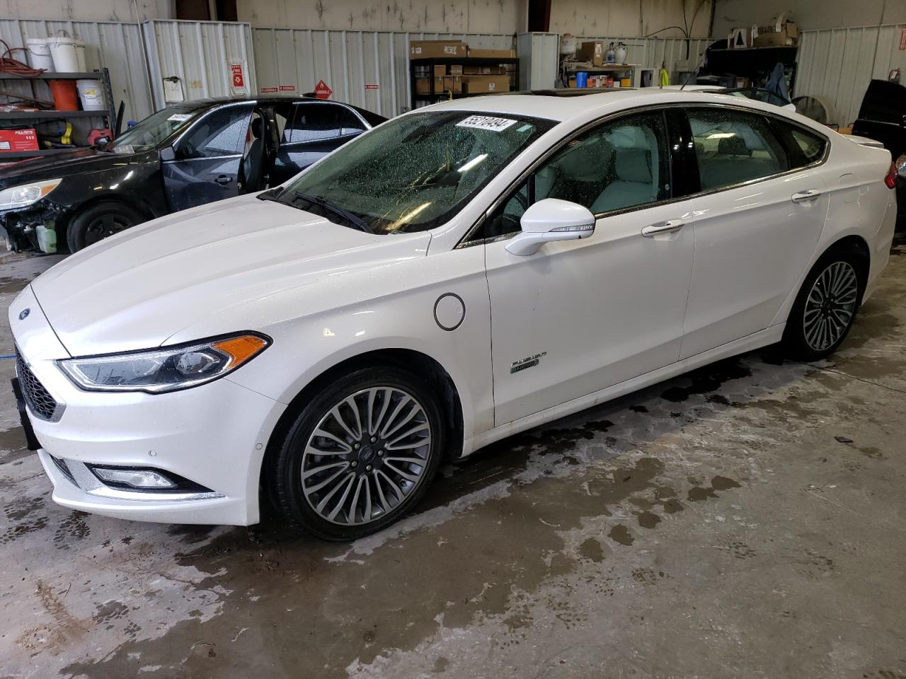 Lot #2585312802 2018 FORD FUSION TIT