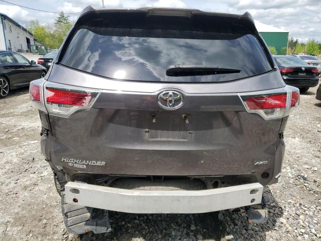 2016 Toyota Highlander Le VIN: 5TDBKRFH4GS279500 Lot: 55363864