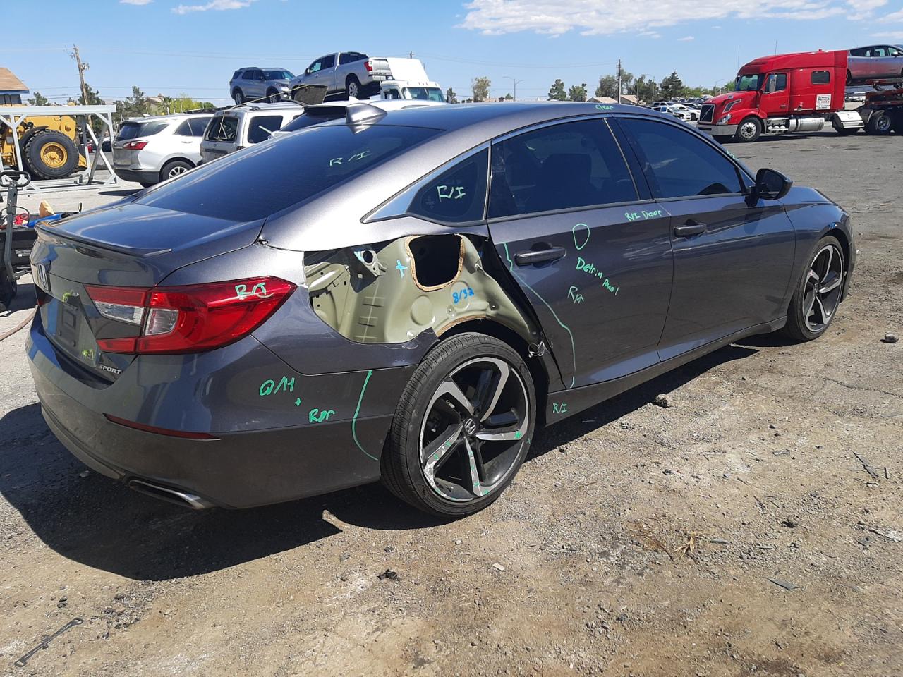 1HGCV1F36KA121667 2019 Honda Accord Sport