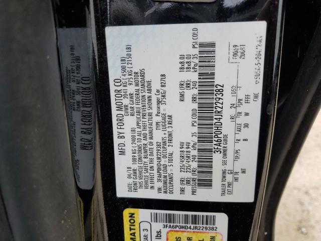 3FA6P0HD4JR229382 2018 FORD FUSION - Image 13