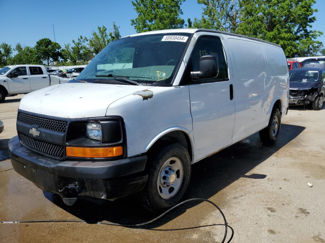 1GCZGFDAXA1126032 2010 Chevrolet Express G2500