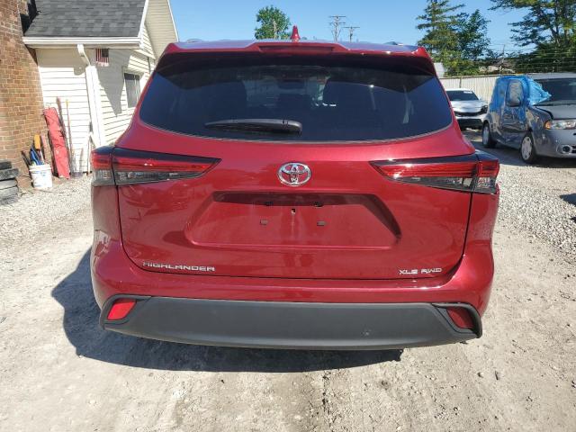 2022 Toyota Highlander Xle VIN: 5TDGZRBH8NS574250 Lot: 56827024
