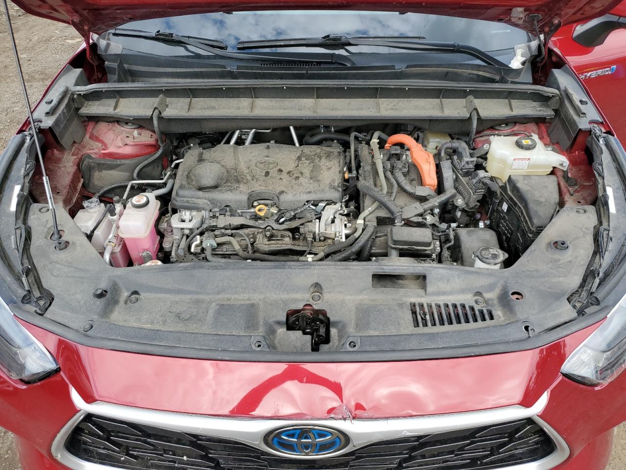 5TDHBRCH9MS530599 2021 Toyota Highlander Hybrid Xle