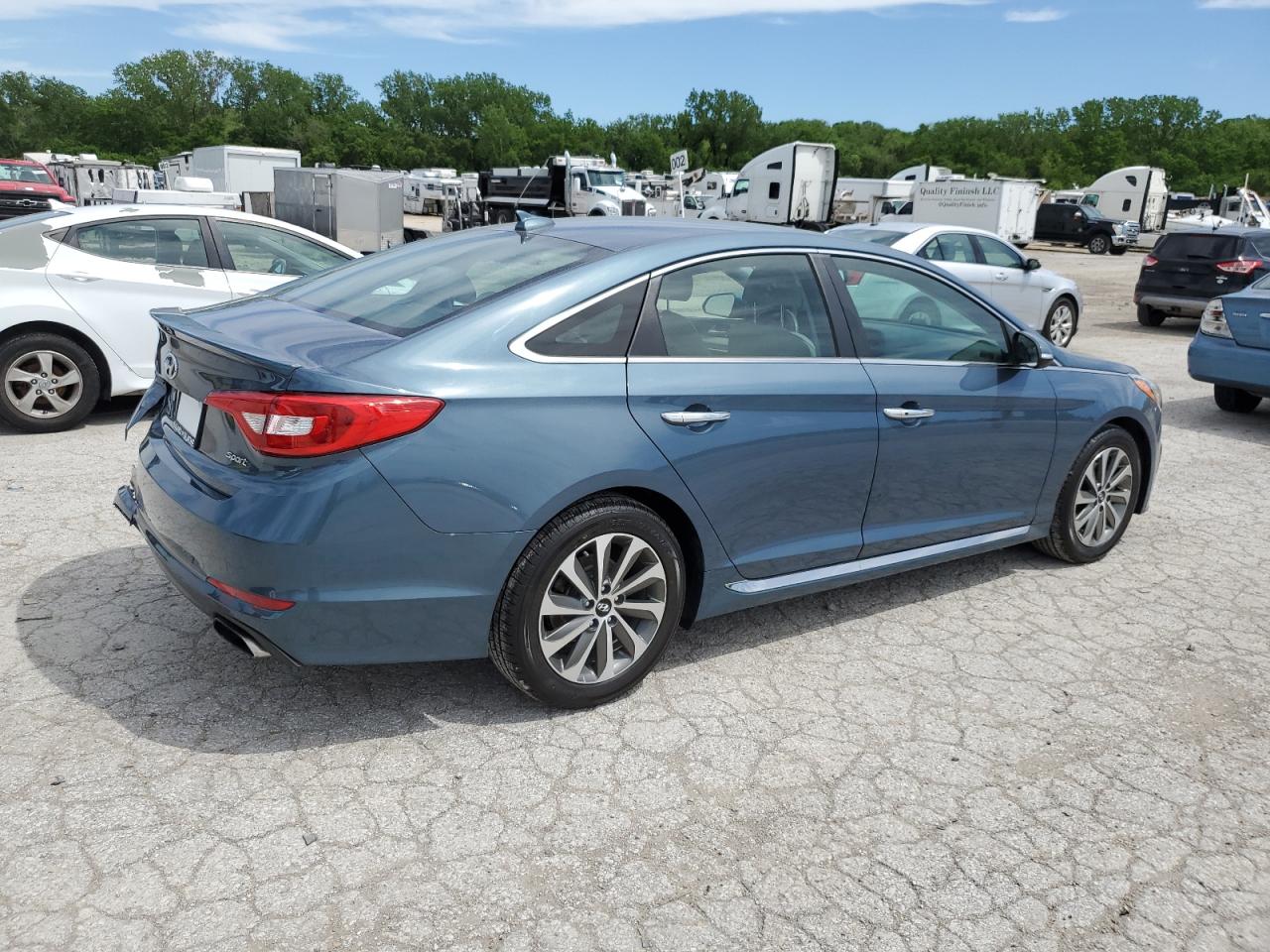 Lot #2758682560 2016 HYUNDAI SONATA SPO