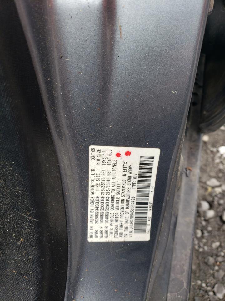 JHLRD78945C042428 2005 Honda Cr-V Se