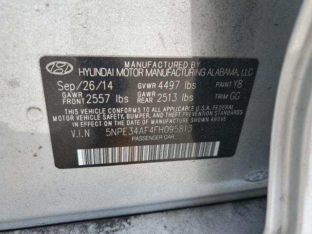 2015 Hyundai Sonata Sport VIN: 5NPE34AF4FH095813 Lot: 56393804