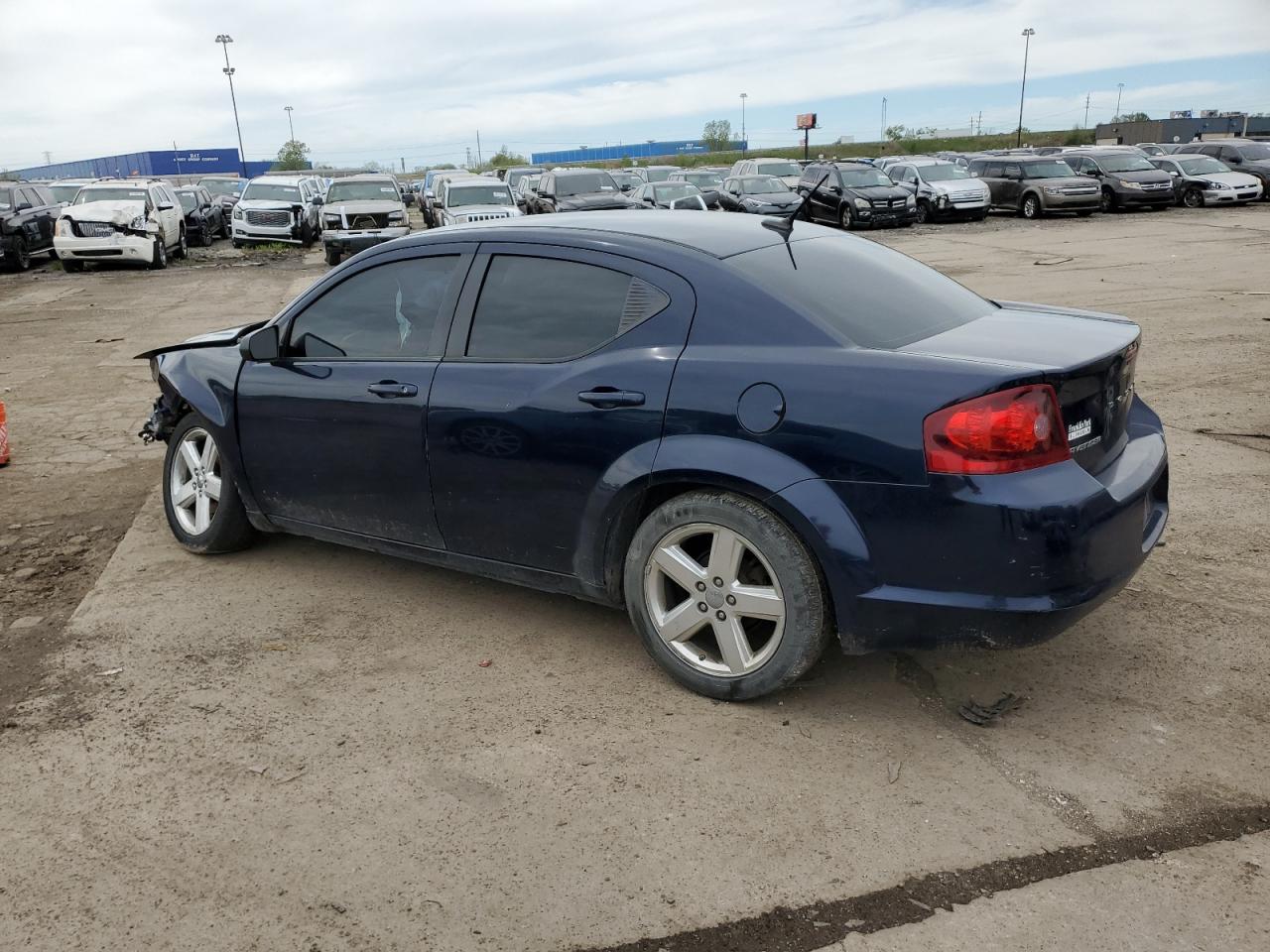 1C3CDZAB0DN644570 2013 Dodge Avenger Se