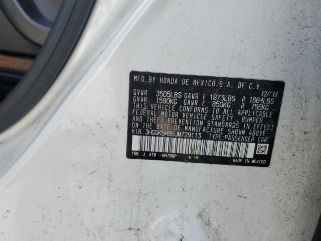 2018 Honda Fit Ex VIN: 3HGGK5H96JM729113 Lot: 55364104