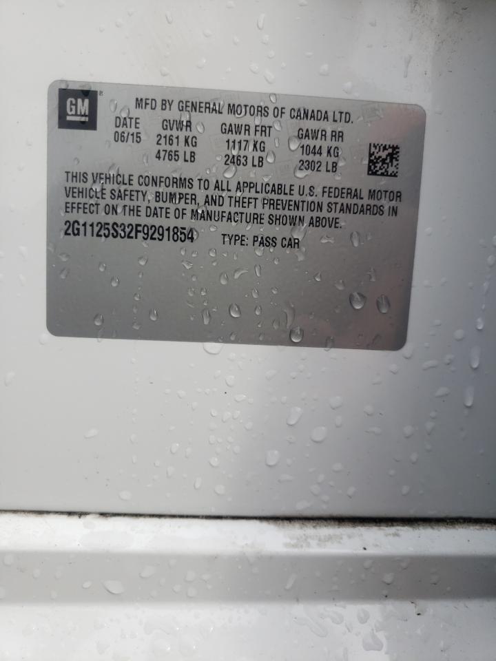 2G1125S32F9291854 2015 Chevrolet Impala Lt