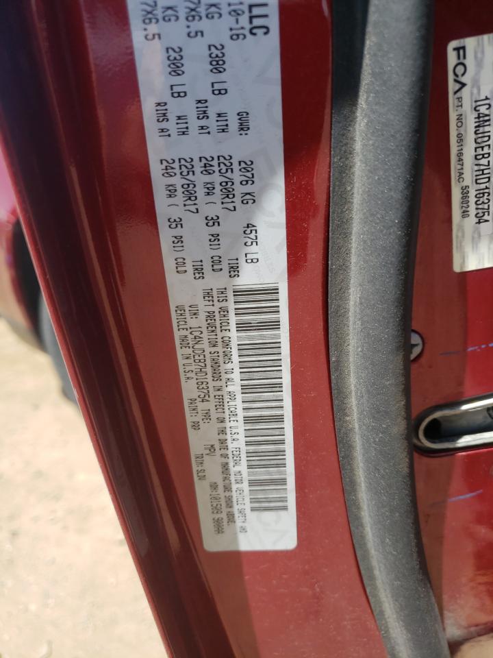 1C4NJDEB7HD163754 2017 Jeep Compass Latitude