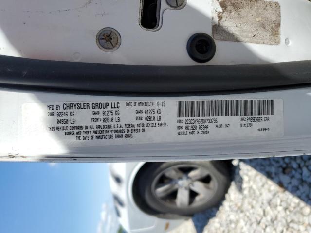 2013 Dodge Challenger Sxt VIN: 2C3CDYAG2DH733796 Lot: 53865094