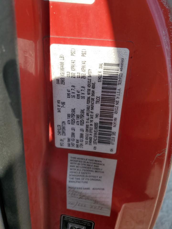 1B7HC16Y0VS100995 1997 Dodge Ram 1500