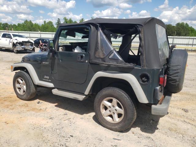 2004 Jeep Wrangler / Tj Sport VIN: 1J4FA49S54P772391 Lot: 52997214