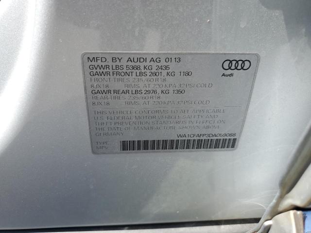 VIN WA1CFAFP3DA059088 2013 Audi Q5, Premium no.12