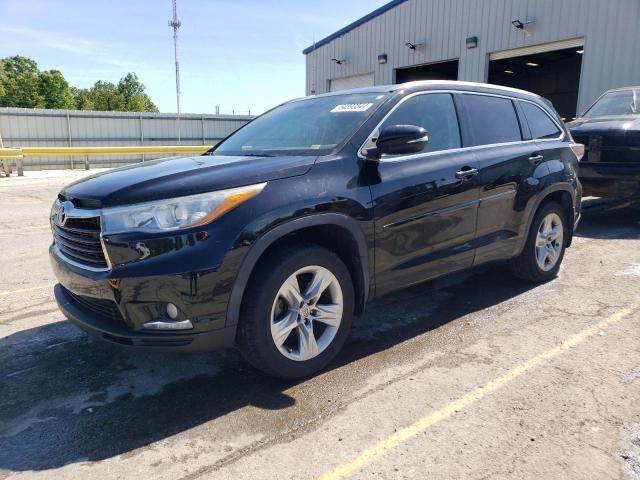 VIN 5TDYKRFH2ES019619 2014 Toyota Highlander, Limited no.1