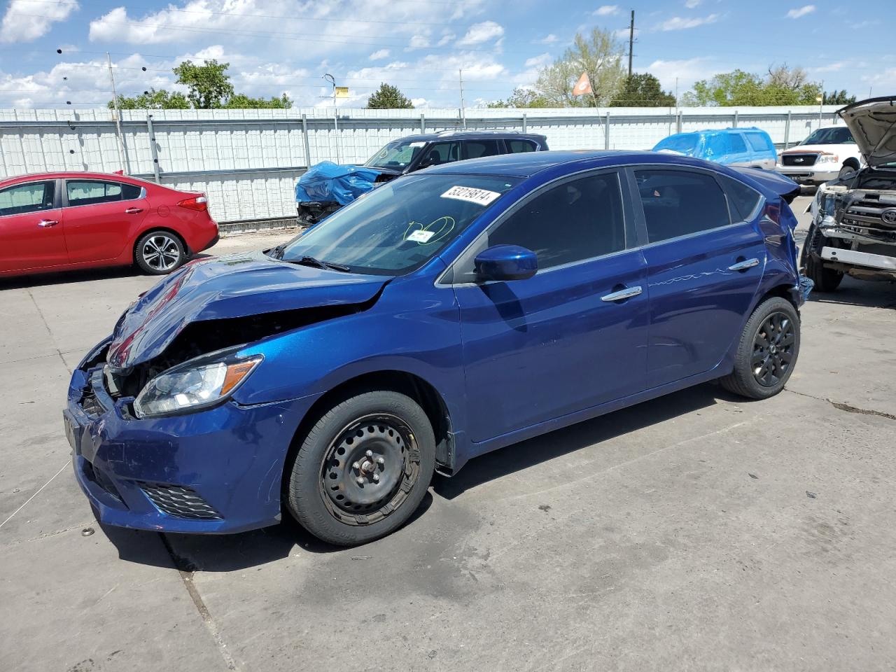 2018 Nissan Sentra S vin: 3N1AB7AP3JY218205