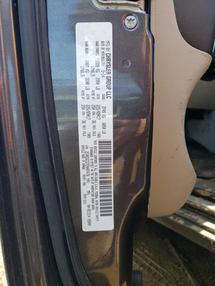 2C4RDGCG7ER407470 2014 Dodge Grand Caravan Sxt