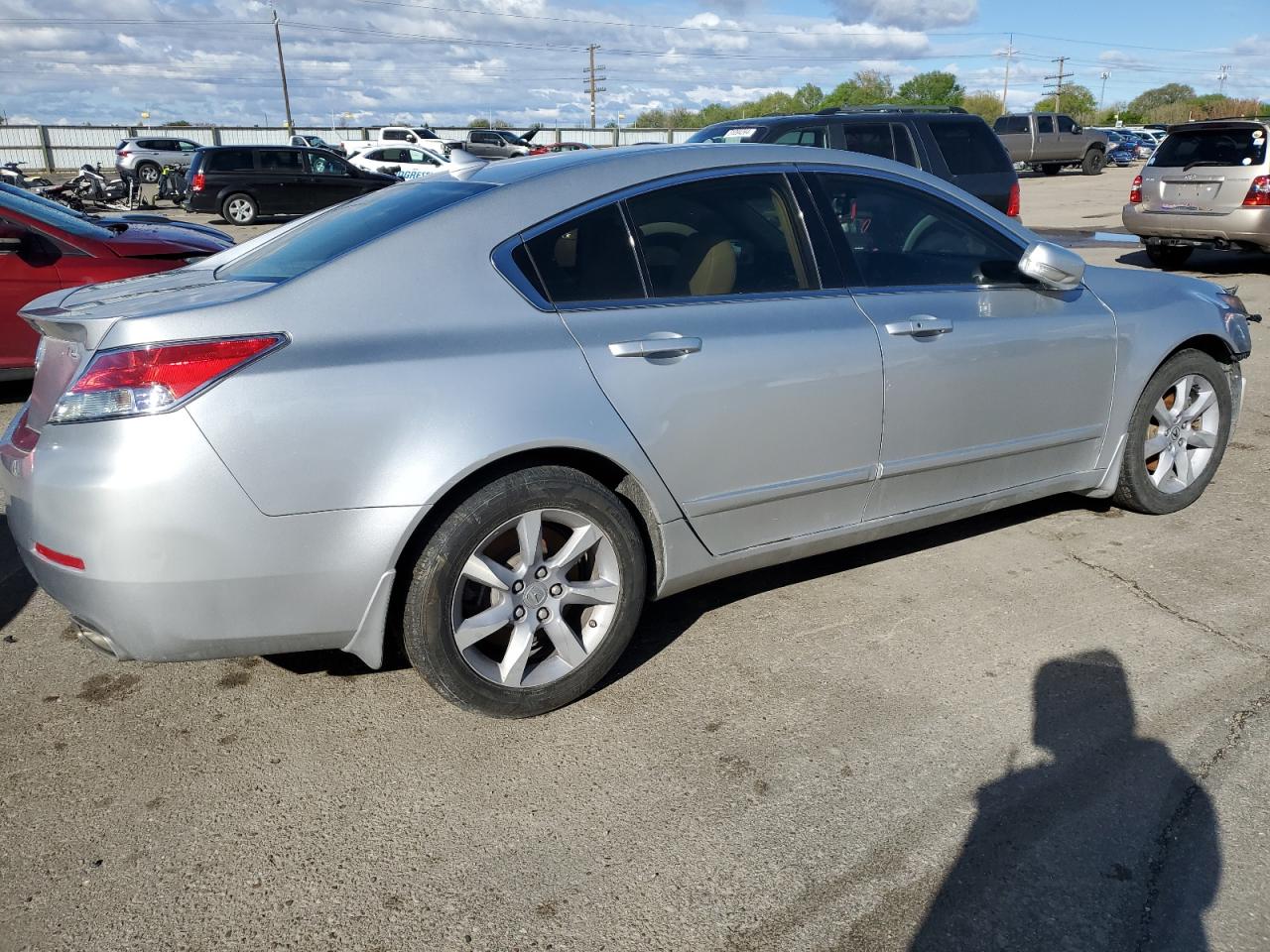 2012 Acura Tl vin: 19UUA8F50CA035203