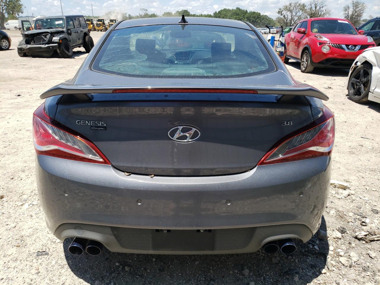 KMHHU6KJ3EU115994 2014 Hyundai Genesis Coupe 3.8L