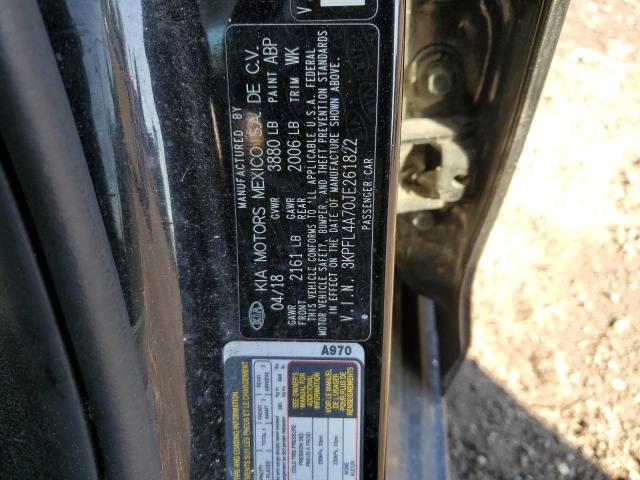 2018 Kia Forte Lx VIN: 3KPFL4A70JE261822 Lot: 56455514