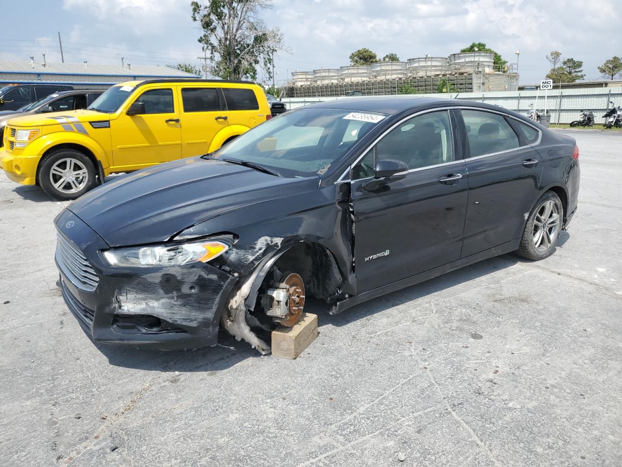 3FA6P0RU9FR104559 2015 Ford Fusion Titanium Hev